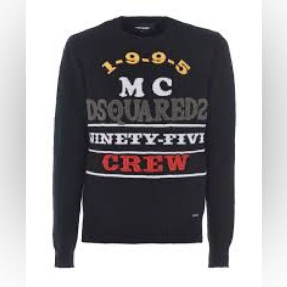 Dsquared2 logo-embroidered Sweater XL - Picture 3 of 5